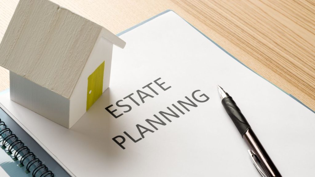 Estate planning paperwork showing joint life insurance for legacy protection
