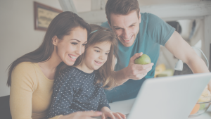 Canadian family researching life insurance without medical exam Canada options online — TermCanada