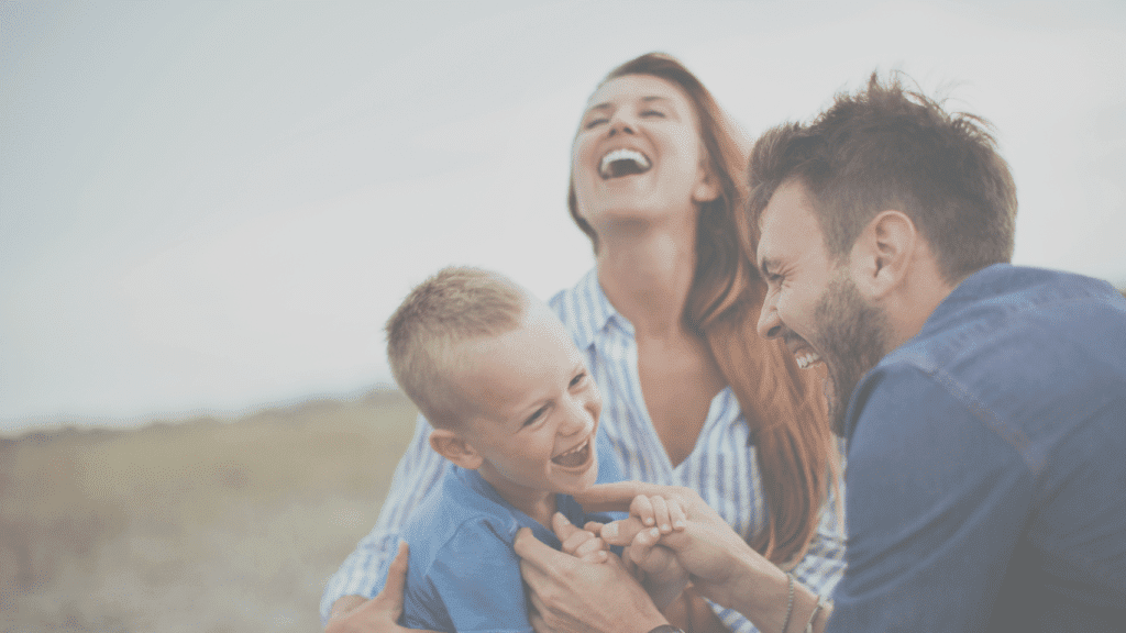 Family is happy because they have no medical term life insurance Canada by TermCanada