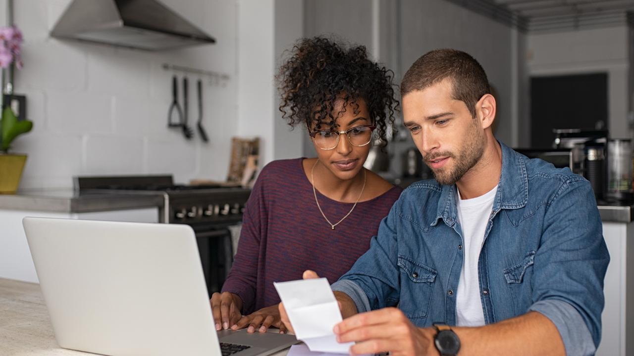 A couple discussing life insurance for diabetics in Canada to find the best coverage